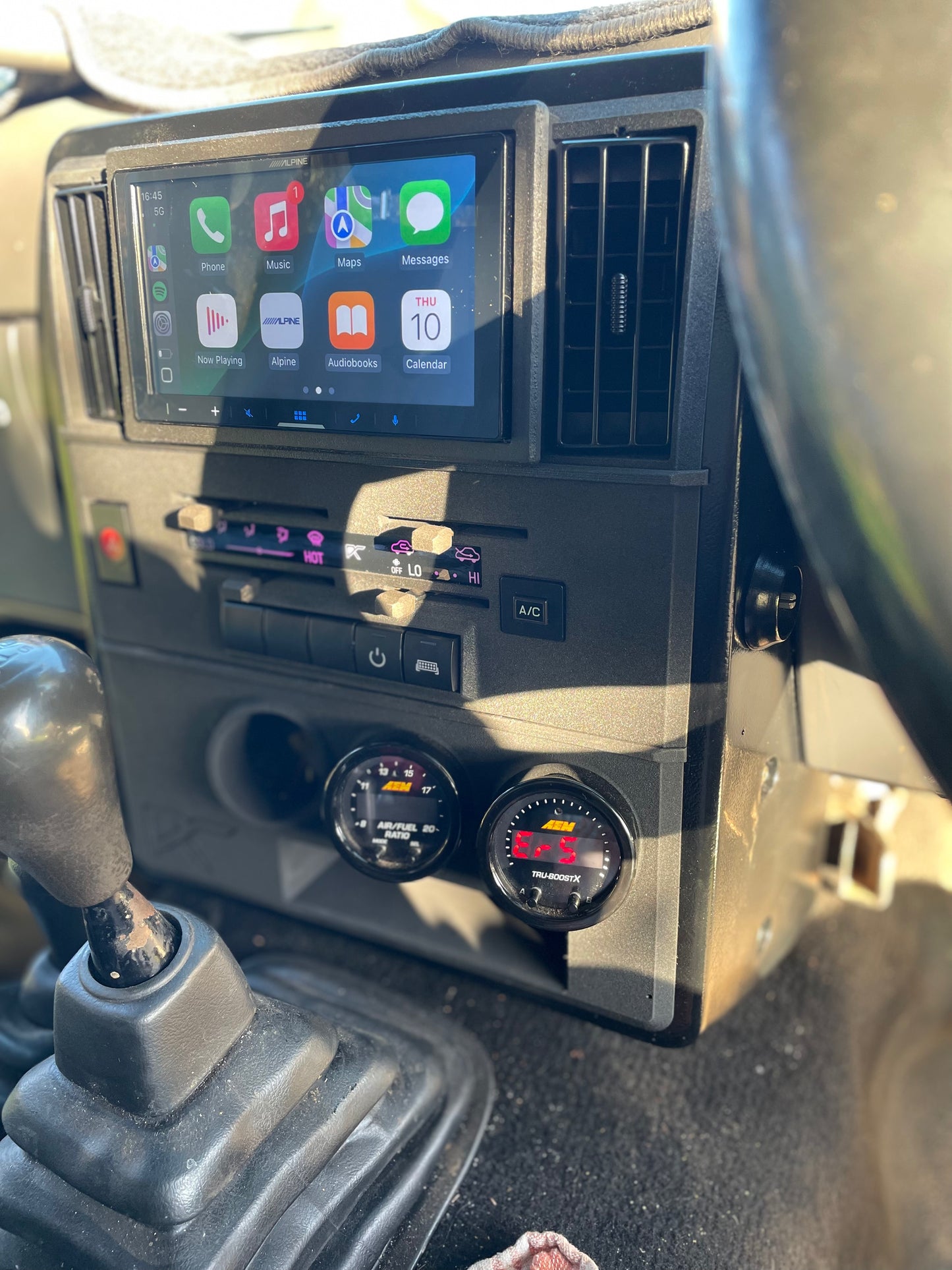 GQ Patrol Dash Fascia Upgrade fits Double Din Head Unit